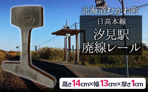 日高本線廃線レール 厚さ１cm（数量限定） MKWG030