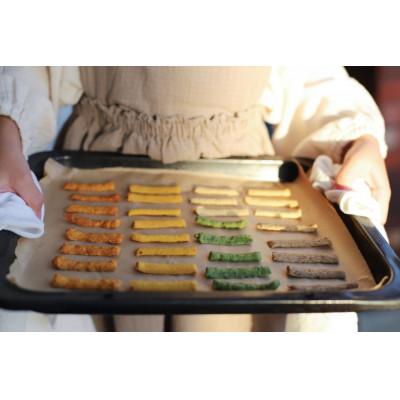 ふるさと納税 長崎県 長崎県産の野菜を使用したノンフライスナック　【やさいのカリカリ】　8袋セット |  | 01