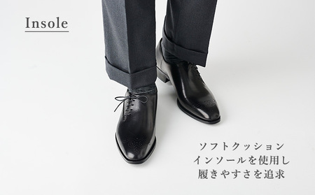ORIGIO オリジオ 牛革ビジネスシューズ 紳士靴 ORG102（ブラック）【ファッション・靴・シューズ・革製品・革靴】 光沢感  BN002 25.5cm