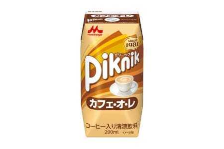 No.197 森永 ピクニック カフェ・オ・レ 200ml×24本　森永乳業