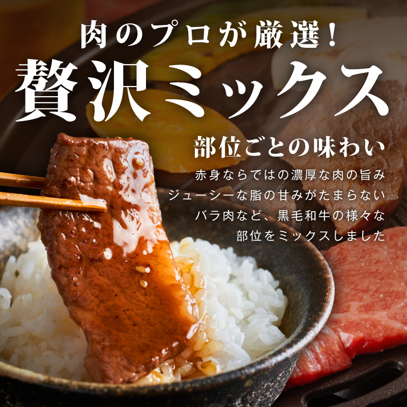 【スピード発送】黒毛和牛 部位ミックス 焼肉用 1.2kg【400g×3P 氷温熟成×特製ダレ 小分け 牛肉 黒毛和牛 簡単調理  訳あり】 mrz0509