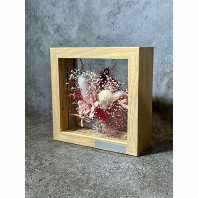 ふるさと納税 出雲市 フレームフラワー(カードル)【ピンク】