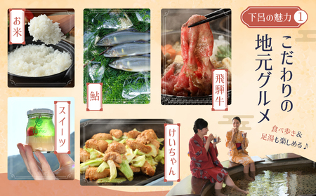 下呂温泉宿泊利用クーポン券（120,000円分）（有効期限 発行日より3年間）【a001-5】