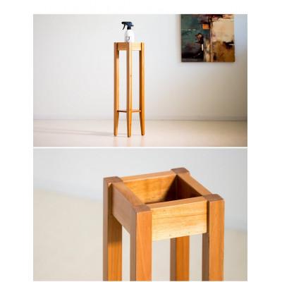 ふるさと納税 海南市 升型天板トール花台 ナチュラル 消毒液スタンドにも aku101239601 |  | 01