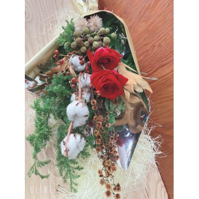 ふるさと納税 小山市 【Lサイズ】季節にあったお花をお届け!店長セレクトドライフラワー |  | 03