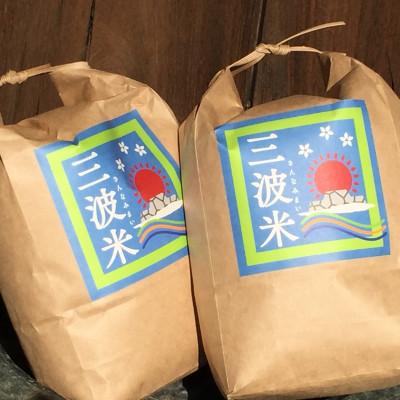 ふるさと納税 朝来市 栽培期間中農薬を減らしお作りした 三波農地を守る会のコシヒカリ　10kg(5kgを2袋)白米 |  | 02