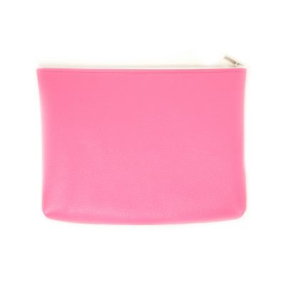 ふるさと納税 鎌倉市 MASSTARD -MINIMAL LEATHER POUCH LARGE-PINK |  | 01