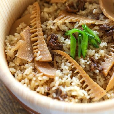 ふるさと納税 庄内町 庄内産 孟宗筍and山形牛炊き込みご飯の素 2合用 タケノコ たけのこ 山形牛 炊き込みご飯 素 |  | 01