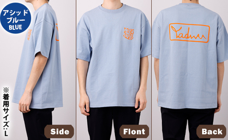 【アシッドブルー：M･L･XL】徳之島 天城町 YADWU オリジナル Tシャツ 地域ブランド ヤドゥー 1枚 服 洋服 レディース メンズ 男女兼用 鹿児島県