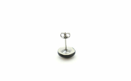 【美濃焼】青むらタイルピアス(直径10mm)【1380414】