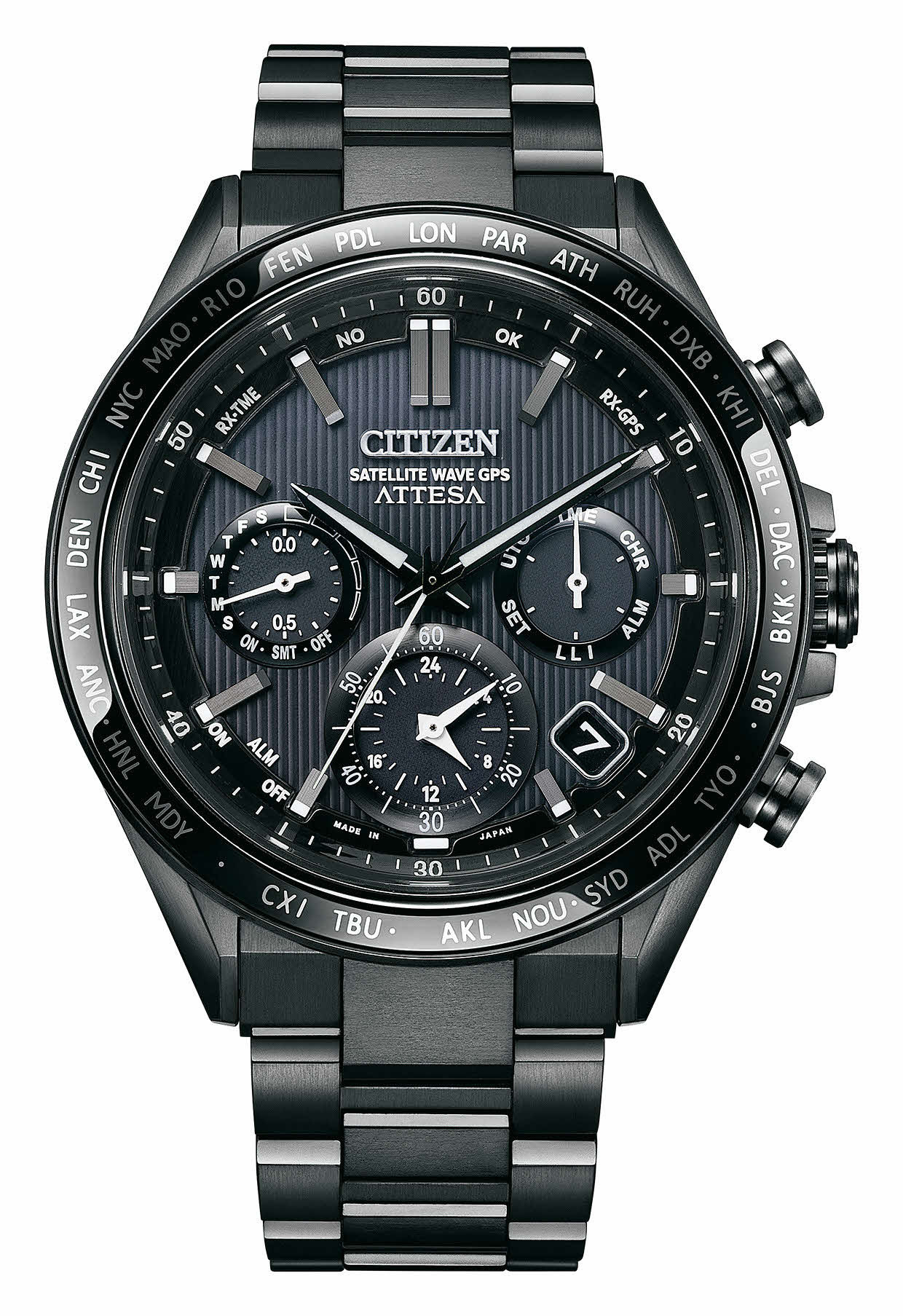
                  CITIZEN ATTESA（アテッサ）CC4055-65E ACT Line ブラックチタンシリーズ　KT6
                