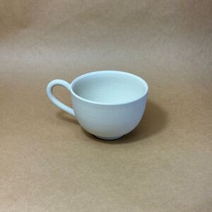 chanomaⅡ 白泥カップ　6-415｜陶器 やきもの 焼き物 手作り 伝統工芸品 工芸品 茶器 茶道具 カップ 常滑焼 愛知県 常滑市