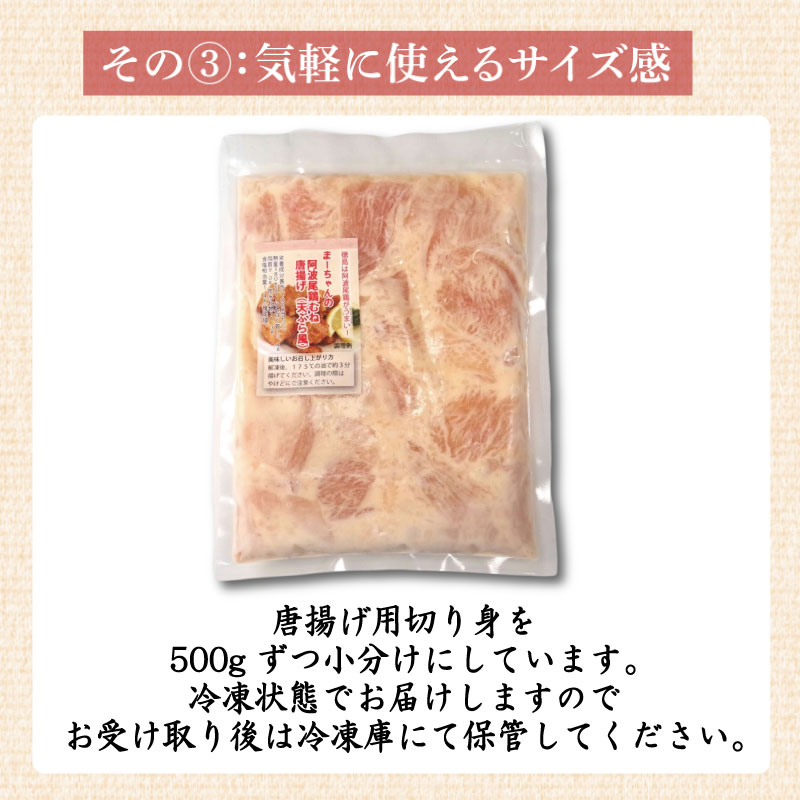 鶏むね からあげ 阿波尾鶏 1kg 冷凍 唐揚げ 唐揚 カラアゲ ミンチ 入り 惣菜 揚げ物 冷凍食品 鶏肉 鶏 鳥 鶏唐揚げ 鶏のから揚げ ブランド 地鶏 おつまみ おかず 弁当 徳島県 小松島