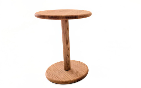 No.1193-03 府中家具　AK3サイドテーブル　ウォールナット ／ 家具 机 テーブル 寝室 リビング 無垢材 シンプル 日本製家具 国産家具 広島県