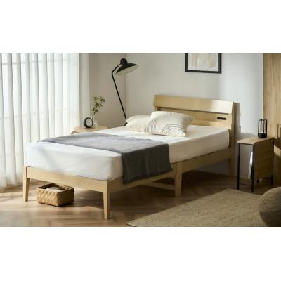 ふるさと納税 大河原町 組立簡単すのこベッド 宮付き ESB03-S ナチュラル シングル[53753170] |  | 02