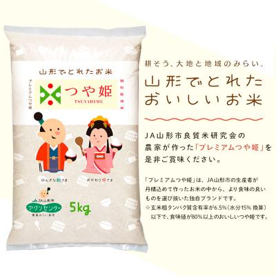 ふるさと納税 山形市 【定期便3回】プレミアムつや姫(特別栽培米)5kg FZ19-802 |  | 01