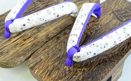 雪丸紳士下駄（焼２枚歯）25～27cm 
