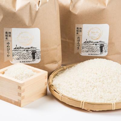 ふるさと納税 旭川市 【先行受付】令和6年産 特別栽培米「ゆめぴりか」「おぼろづき」精米 各3kg_03192 |  | 03