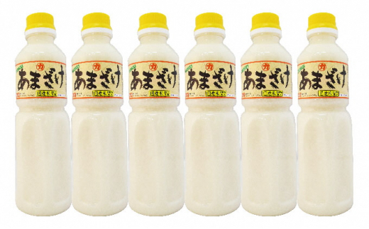 
甘さまろやかあまざけ　6本（1本500ml） [№5220-0073]
