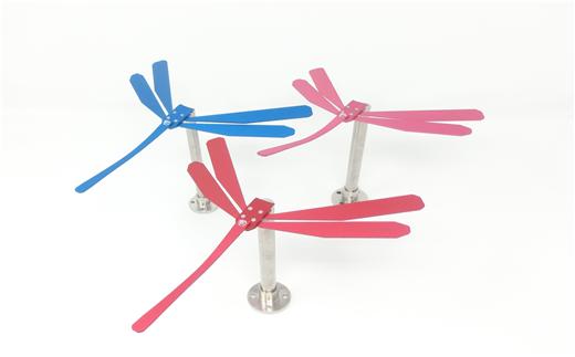 バランスとんぼ（ピンク）