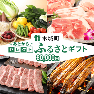＜あとからセレクト【ふるさとギフト】８万円＞ K99-008