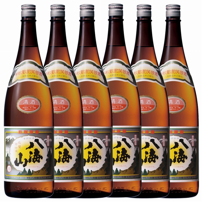日本酒 八海山 清酒 1800ml×6本