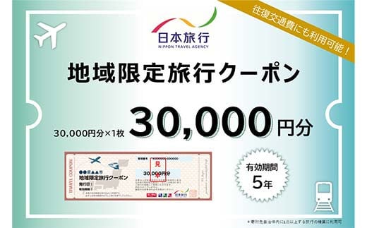 山形県 日本旅行 地域限定クーポン 30,000円分 F2Y-4159