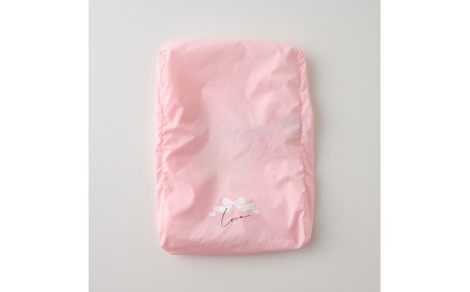 袋一体型 撥水ランドセルカバー (ピンク)｜ランドセルカバー 雨の日 入学祝 準備 卒園祝 [1264]