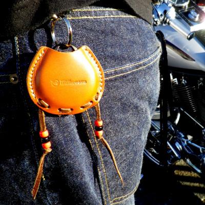 ふるさと納税 ひたちなか市 ラフテール【キーフォブカバー】ダークブラウン　AC-KEYFOB-DB |  | 02