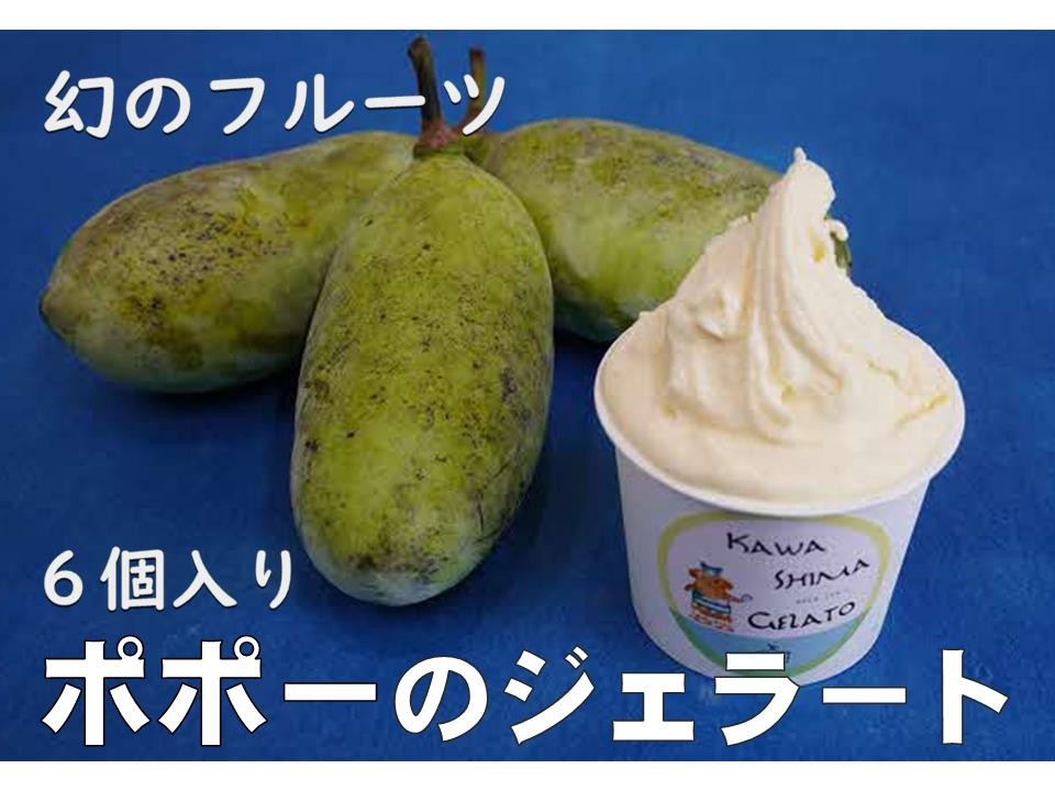 
川島ジェラート　かわしまポポ―（６個１箱セット）
