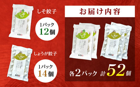 【さっぱり！しそ＆しょうが派×2パック】選べる餃子2種セット！【餃子屋ヒロ】開成町 餃子&nbsp;点心 惣菜 冷凍[BDAS008-4]