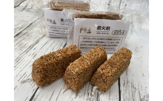 みんなでつくる着火剤（３本入り）３０袋