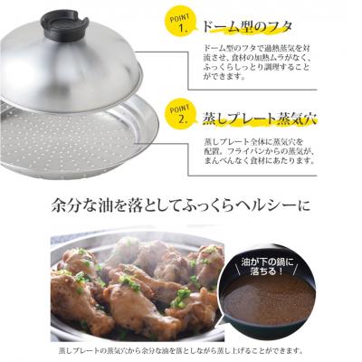 ふるさと納税 三条市 のせるだけで簡単蒸し器18〜20cm【010S087】 |  | 02