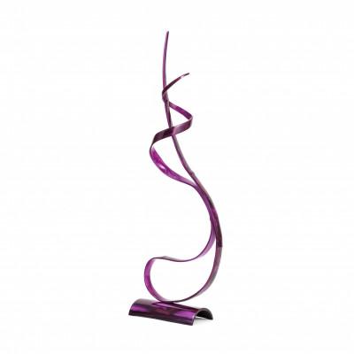 ふるさと納税 多久市 【世界初 竹アート・オブジェ】飛竜火焔 紫 (hiryukaen)