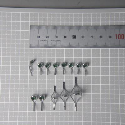 ふるさと納税 稲敷市 【岡田製作所】船小物竿用ガイドセット　グリーン(釣り具) |  | 03
