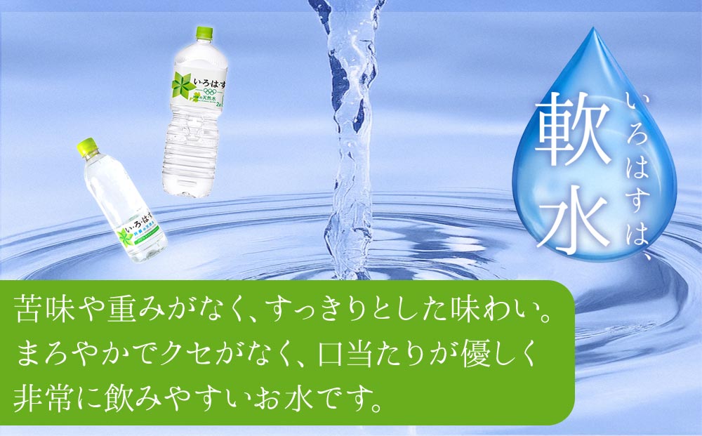 【定期便 全3回】 い・ろ・は・す（いろはす）阿蘇の天然水 540ml 24本/1ケース  天然水 水 人気 ミネラルウォーター ミネラル 熊本 阿蘇 備蓄 防災 美味しい ドリンク 飲料水 飲料 定