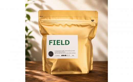 【豆のまま】BLUE OCEAN NEXT コーヒー「FIELD－オーガニック」【鳥取県 境港市】