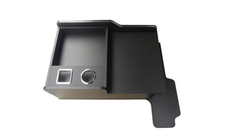 日野　17レンジャー　センターコンソール（2種各4色） 車 部品 車両 大容量収納 ダークウッド ピアノブラック ブラックレザー ブラウンストーン  ワイドボディ/ブラックレザー