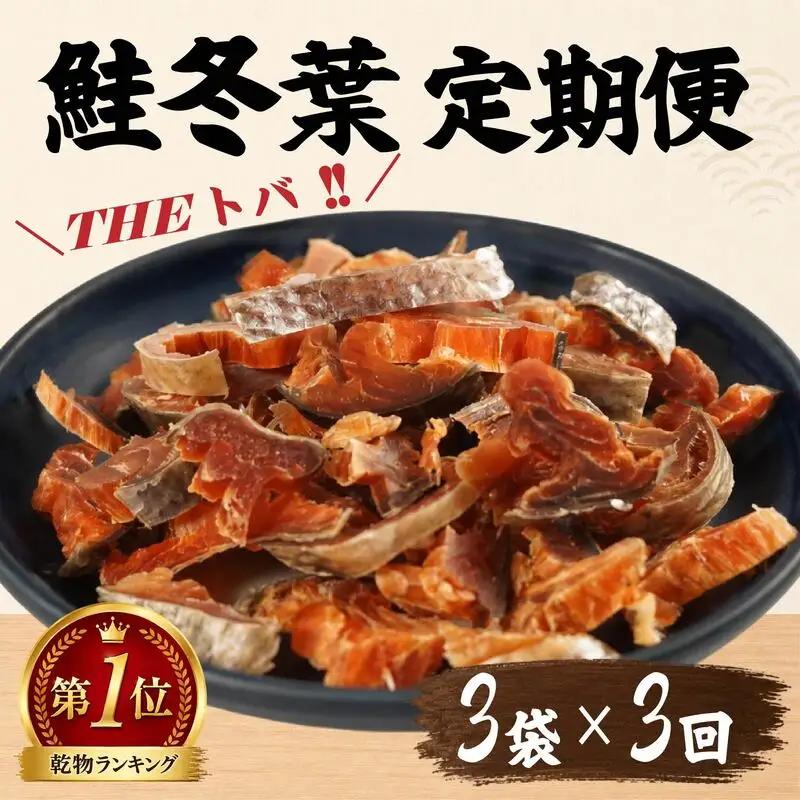 【毎月定期便】鮭とば 60g×3袋 さけとば 全3回 【BF】