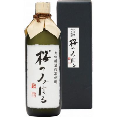 ふるさと納税 三春町 大吟醸粕取焼酎『桜のみはる』25度　720ml |  | 01