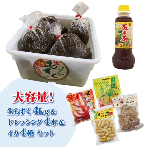 生もずく&イカいかセット