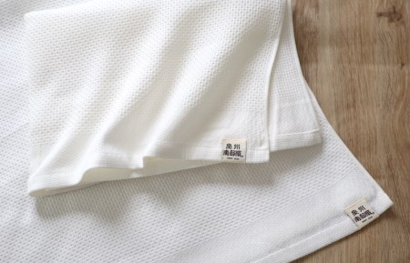 【ハニカム織】バスタオル２枚セット ／ 人気の日用品 タオル 泉州タオル 国産タオル 泉州タオル 泉佐野タオル 日本タオル 吸水タオル 綿100％タオル 普段使いタオル シンプルタオル 後晒しタオル 