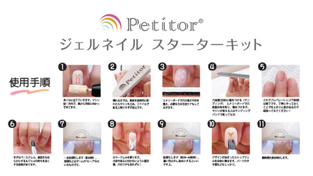 【 ギフト対応 】 プチトル ジェルネイルスターターキット ジェル ネイル スペシャル セット UV LEDライト 化粧品ジェル カラー ベース ノンワイプトップ ダストブラシ
