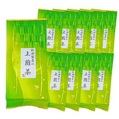 ふるさと納税 森町 農林水産大臣賞受賞工場・松浦製茶の上煎茶2kg(200g×10袋)【森町SF】