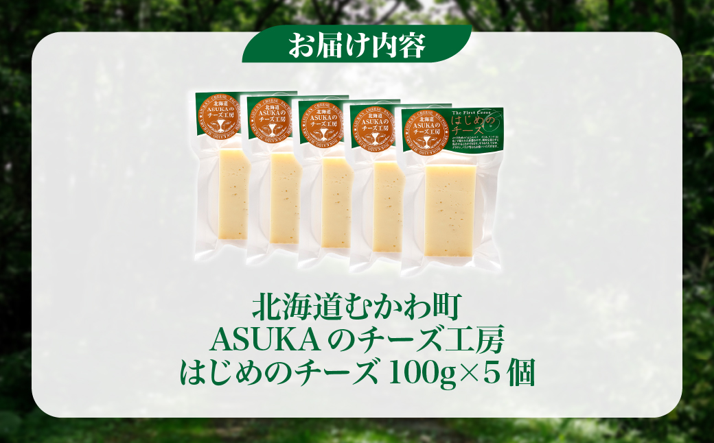 はじめのチーズ(100g)5個セット MKWA005 5個