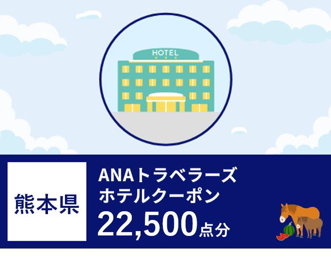 熊本県 ANAトラベラーズホテル割引クーポン(22,500点分)