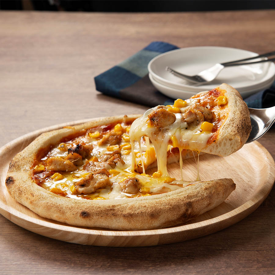 南の大地 THE PIZZA 3枚 Aセット（マルゲリータ、バジル、豊後どりの炭火焼）