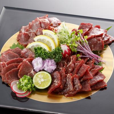 ふるさと納税 津奈木町 国産上赤身馬刺し 400g (津奈木町)