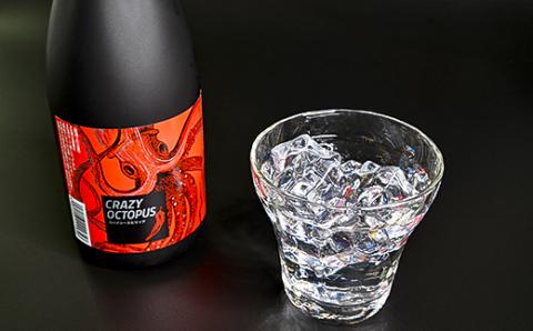 やまや蒸留所　ピリ辛焼酎『クレイジーオクトパス』720ml×6本＜3.3-5＞