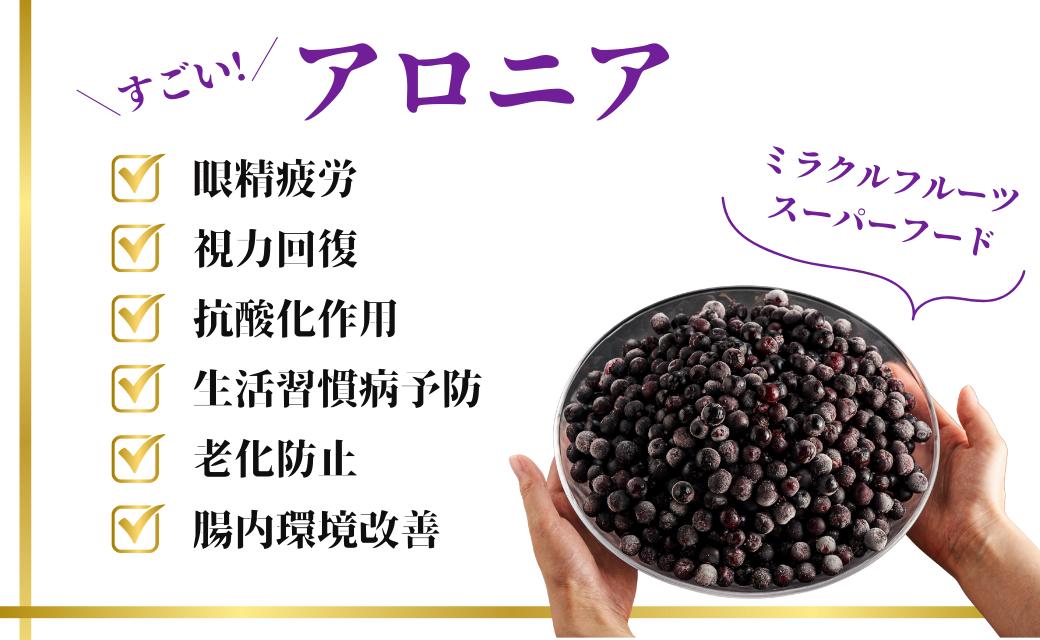 アロニア（ブラックベリー）1kg ベリー 冷凍便 果物 果実 【JA小松市】石川県 小松市